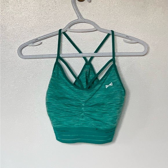 USA Pro sports bra, teal - Picture 1 of 4